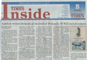 Author Writes Historical Record of Poland's WWII Involvement